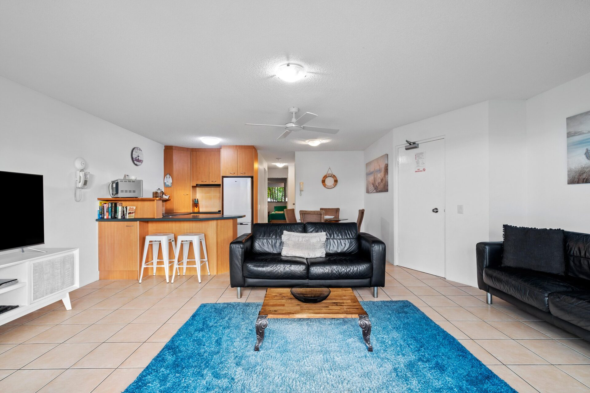 First floor apartment interior at Kings Bay Apartments